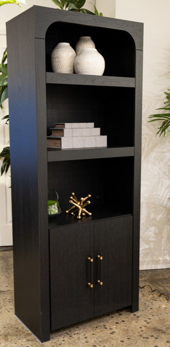 Clanden - Display Cabinet - Black