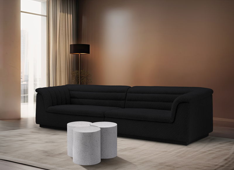 Dimple - 3 Piece Modular Coffee Table - Terazzo Finish