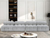 Ames - 4 Seat Modular Armless Sofa - Simple Home Plus
