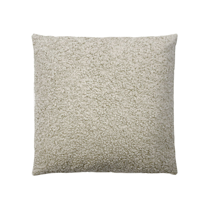 Tara - Solid Boucle Square Pillow - Beige - Simple Home Plus