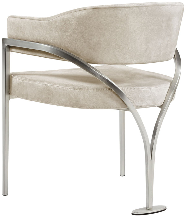 Madelyn - Dining Chair (Set of 2) - Brushed Chrome - Simple Home Plus