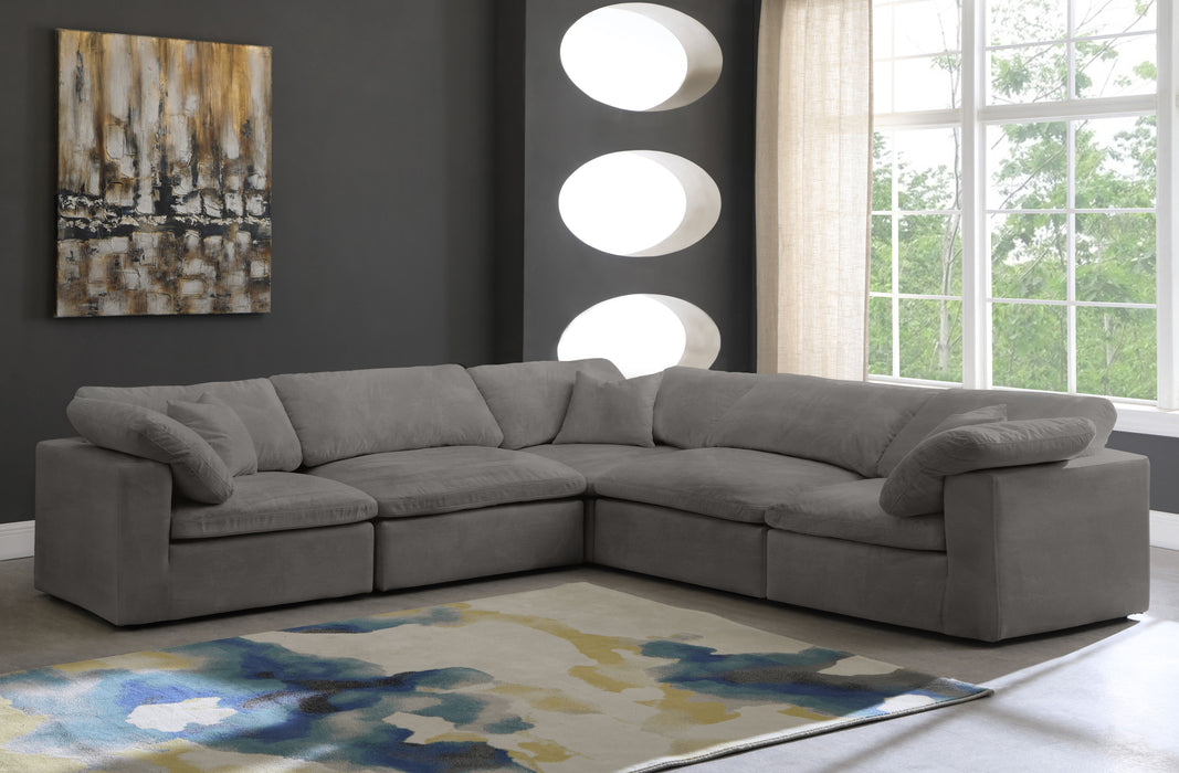 Cozy - 5 Piece Modular Corner Sectional - Simple Home Plus