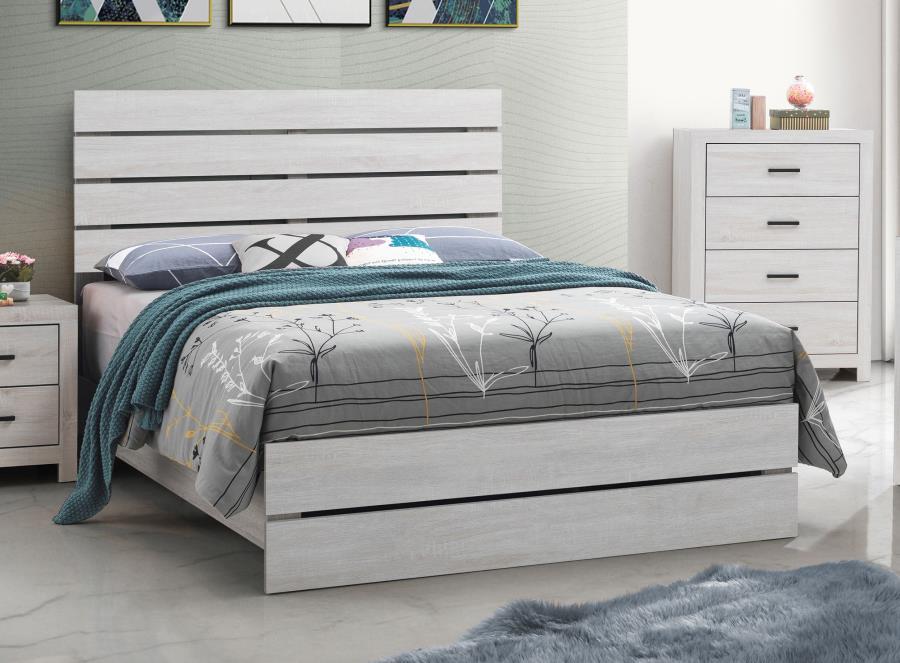 Brantford - Wood Panel Bed - Simple Home Plus