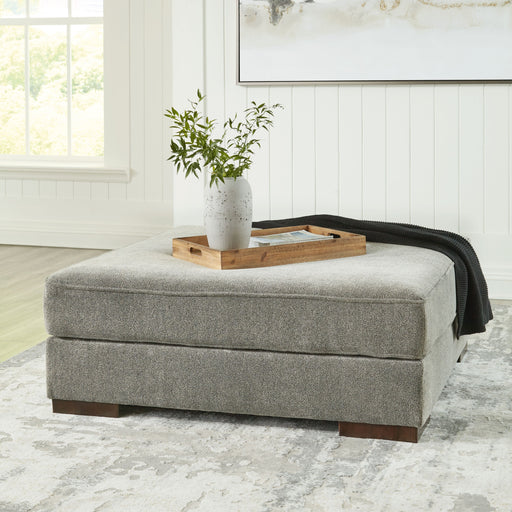 Bayless - Smoke - Oversized Accent Ottoman - Simple Home Plus