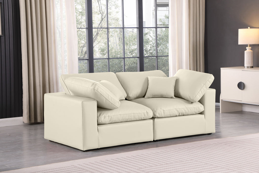 Comfy - Faux Leather Modular Sofa 2 Seats - Simple Home Plus