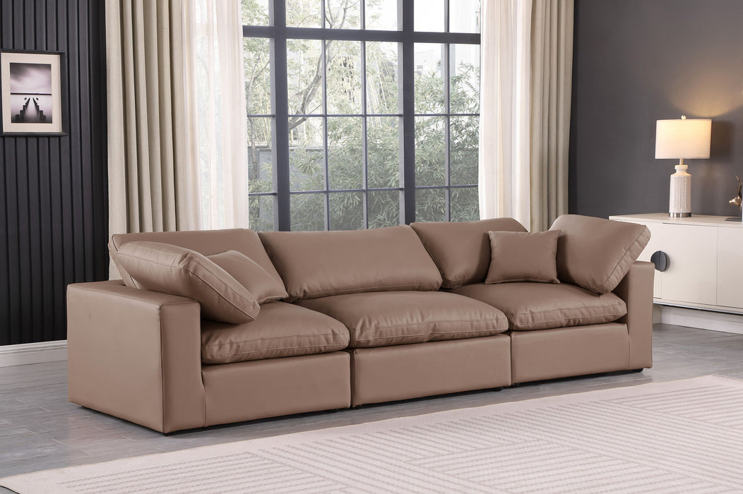 Comfy - Faux Leather Modular Sofa 3 Seats - Simple Home Plus
