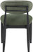 Riccio - Fabric Dining Side Chair (Set of 2) - Black Frame - Simple Home Plus