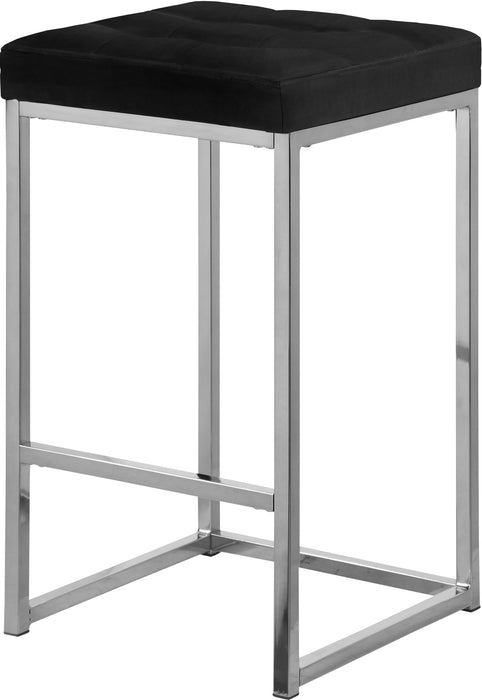 Nicola - Velvet Stool (Set of 2) - Simple Home Plus