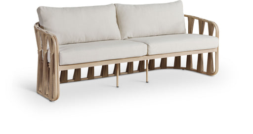 San Pietro - Resilient Waterproof Fabric 90.5" Upholstered Outdoor Patio Sofa - Simple Home Plus