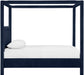 Salina - Velvet Upholstered Bed - Simple Home Plus