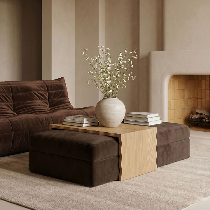 Woodra - Coffee Table / Ottoman - Simple Home Plus