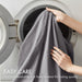 Logan - Twin/Twin Long Striped Comforter Set - Charcoal - Simple Home Plus
