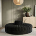 Rummi - Round Velvet Performance Fabric Upholstered 4 Piece Modular Sofa - Simple Home Plus