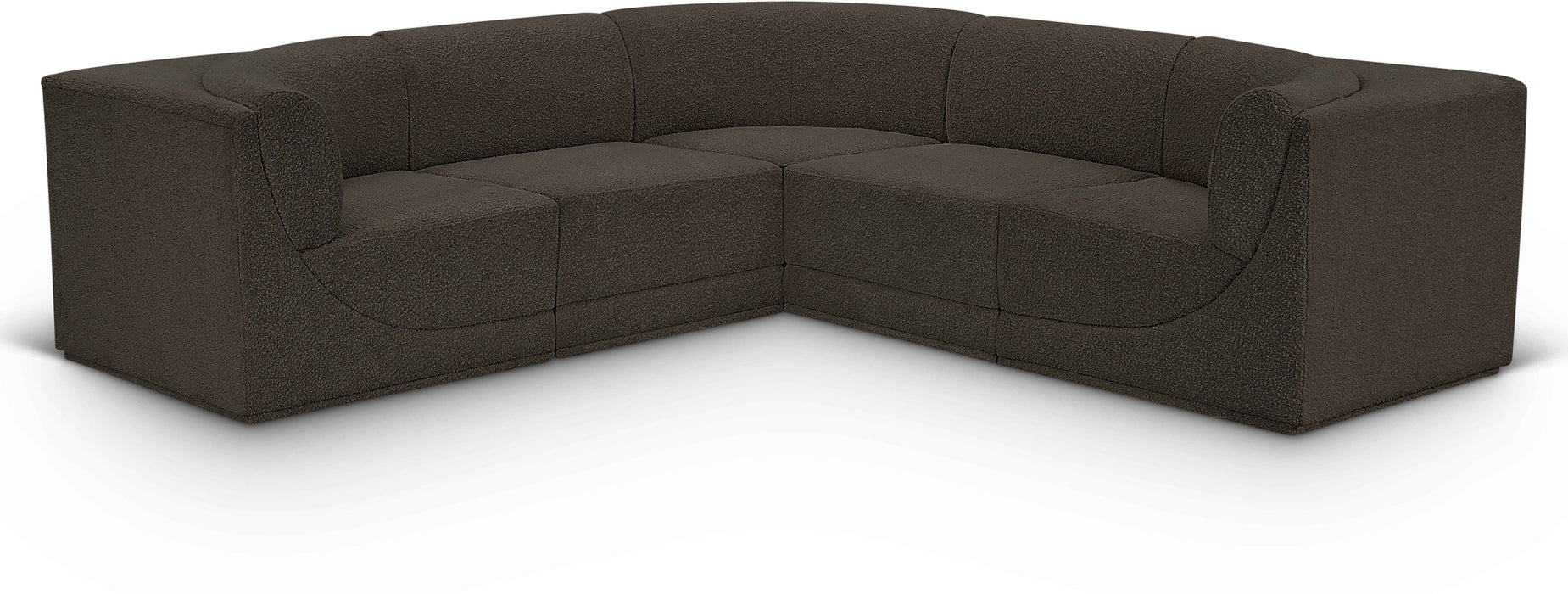 Ollie - 5 Piece Modular Sectional - Simple Home Plus