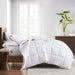Signature - King Dobby Cotton Down Alternative Comforter - White - Simple Home Plus