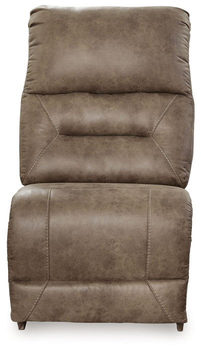 Ravenel - Armless Chair - Fossil - Simple Home Plus