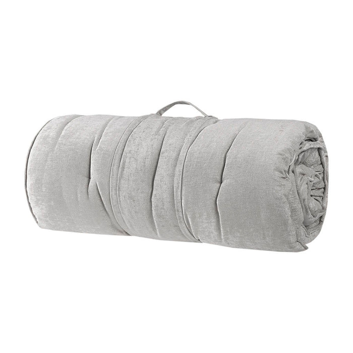 Edelia - Lounge Floor Pillow Cushion - Gray