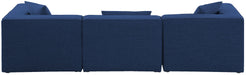 Cube - Linen Modular 3 Seat Sofa - Simple Home Plus