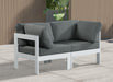 Nizuc - Outdoor Patio 2 Seat Modular Sofa With White Frame - Simple Home Plus