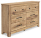 Makidern - Six Drawer Dresser - Simple Home Plus
