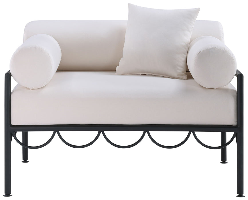 Portofino - Resilient Water Repellent Fabric Upholstered Outdoor Patio Chair - Simple Home Plus
