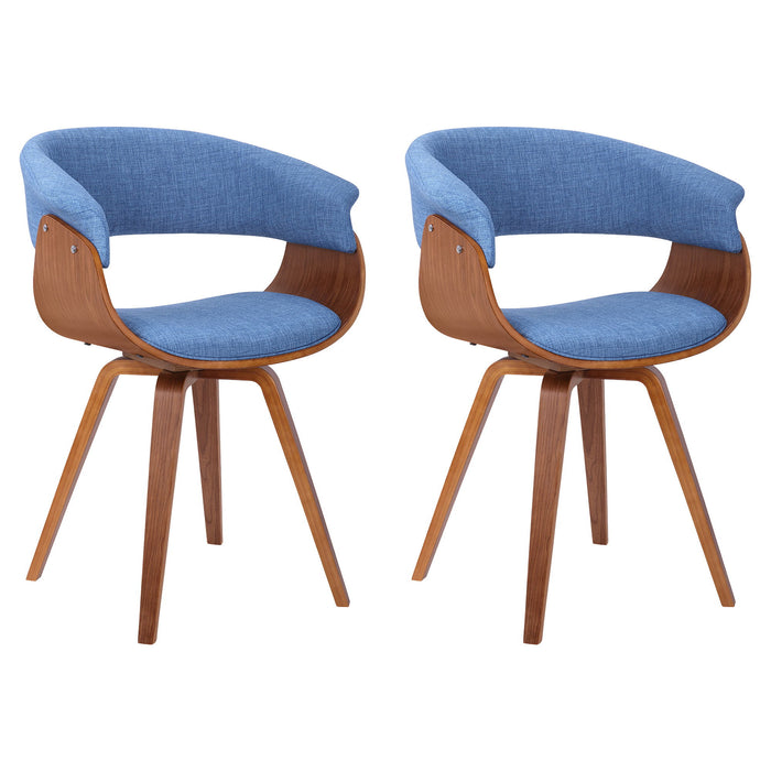 Summer - Modern Chair - Walnut Wood - Simple Home Plus
