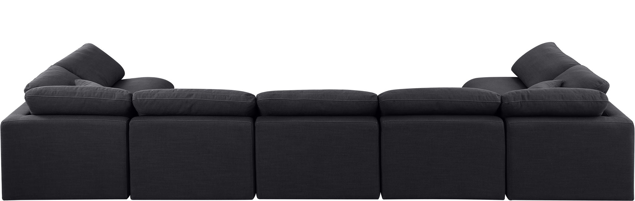 Indulge - Linen 7 Piece Modular U-Shaped Sectional - Simple Home Plus