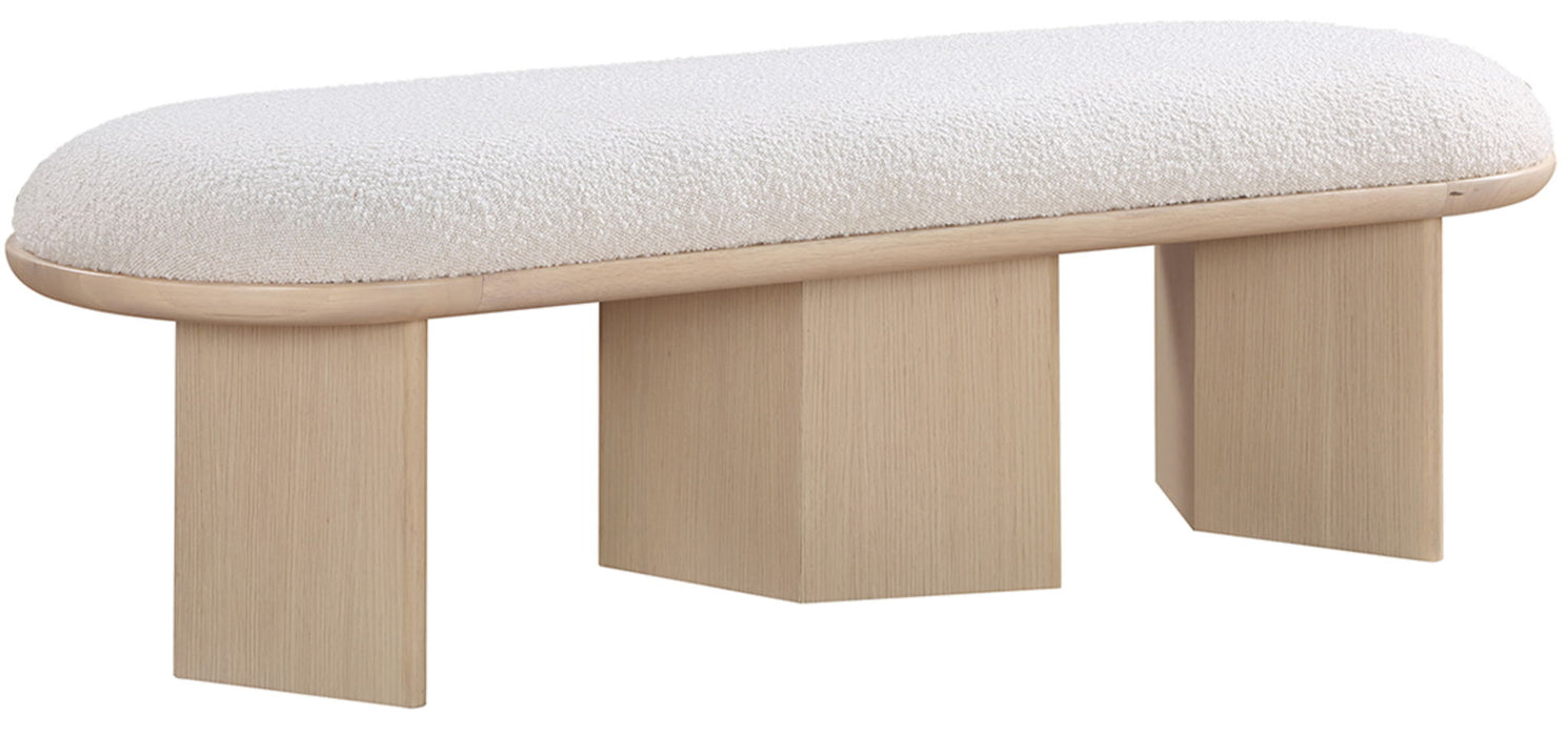 Wilshire - Bench With Natural Base - Simple Home Plus
