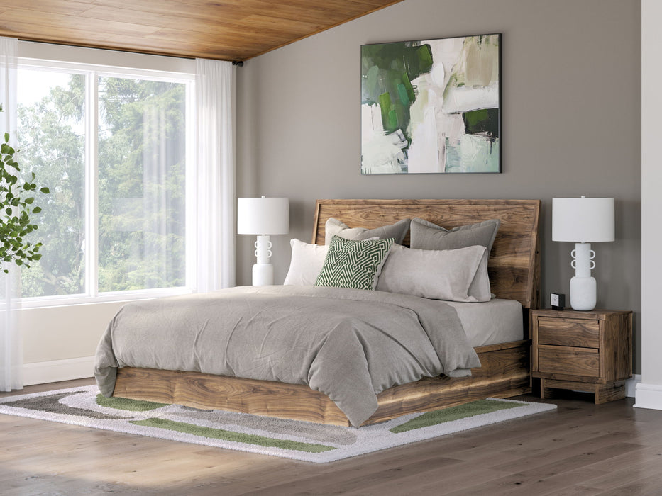 Chirason - Panel Bed - Simple Home Plus