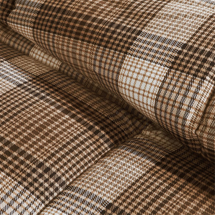 Lumberjack - Twin Classic Quilting Reverse Down Alternative Comforter Set - Multi - Simple Home Plus