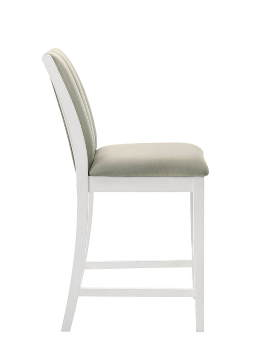 Nolan - 26" Counter Height Rubberwood Barstool - Simple Home Plus