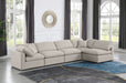 Indulge - Linen 5 Piece Modular Sectional - Simple Home Plus