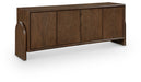 Elanor - Oak Veneer And Solid Wood Sideboard/Buffet - Simple Home Plus
