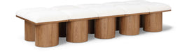 Pavilion - 10 Piece Modular Bench With Brown Base - Simple Home Plus
