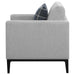 Apperson - Upholstered Track Arm Accent Chair - Light Gray - Simple Home Plus