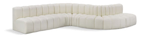 Arc - Faux Leather 7 Piece Modular Sofa - Simple Home Plus