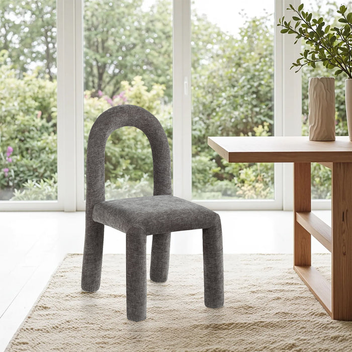 Amari - Chenille Fabric Dining Chair (Set of 2) - Simple Home Plus
