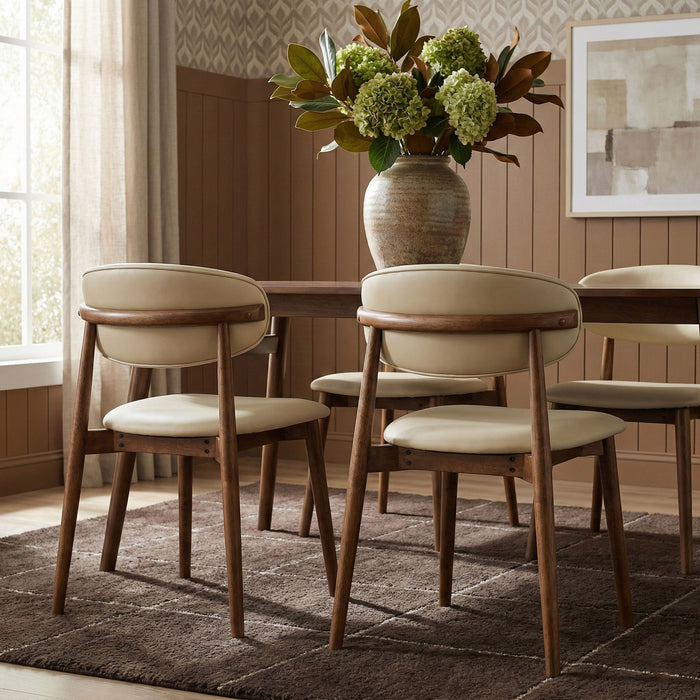 Leesa - Upholstered Dining Chair (Set of 2) - Simple Home Plus