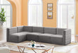 Quincy - 5 Piece Modular Sectional - Simple Home Plus