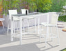 Nizuc - Outdoor Patio Rectangle Bar Table - Simple Home Plus