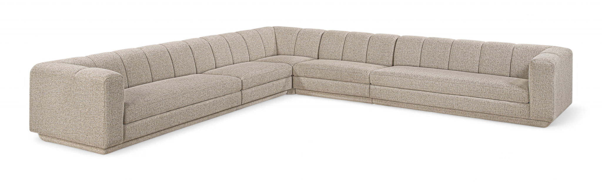 Modari - Sectional - Beige - Simple Home Plus