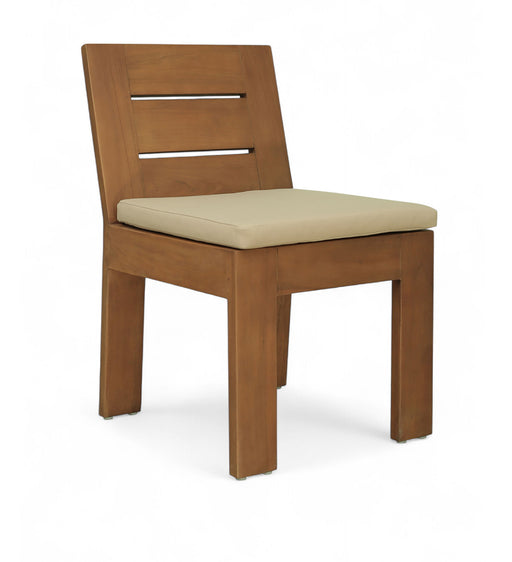 Mirella - Water Resistant Fabric Upholstered Outdoor Patio Dining Side Chair - Simple Home Plus