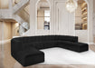 Arc - Boucle Fabric Modular Sectional - Simple Home Plus