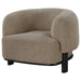 Lawler - Upholstered Barrel Back Accent Chair - Simple Home Plus
