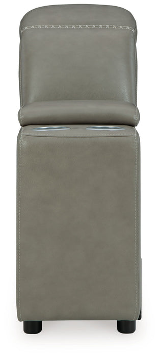 Correze - Console with Storage - Gray - Simple Home Plus