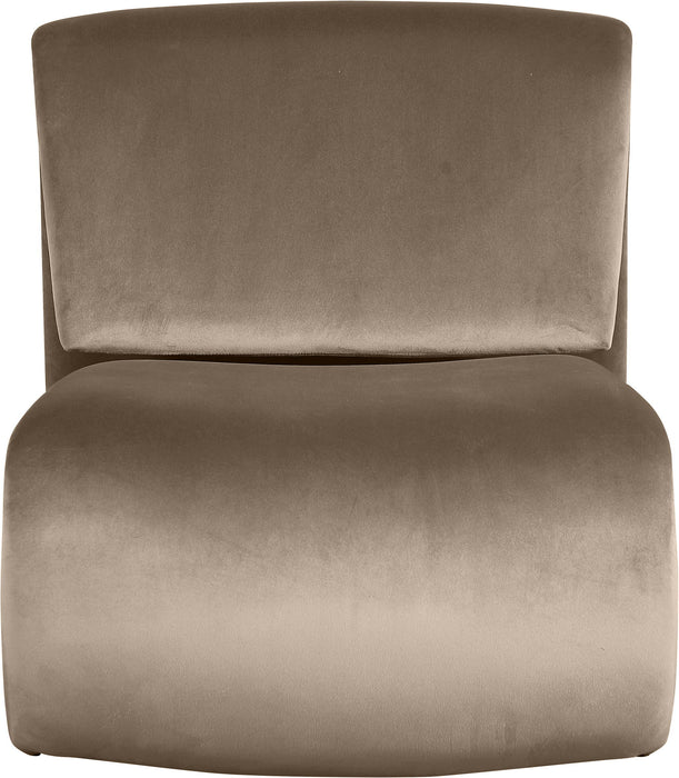 Nouveau - Velvet Accent Chair - Simple Home Plus