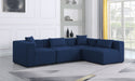 Cube - Linen 4 Piece Modular Corner Sectional - Simple Home Plus