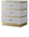Esme - Side Table - White Lacquer - Simple Home Plus