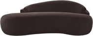 Caspian - Chenille Fabric Upholstered Loveseat - Simple Home Plus