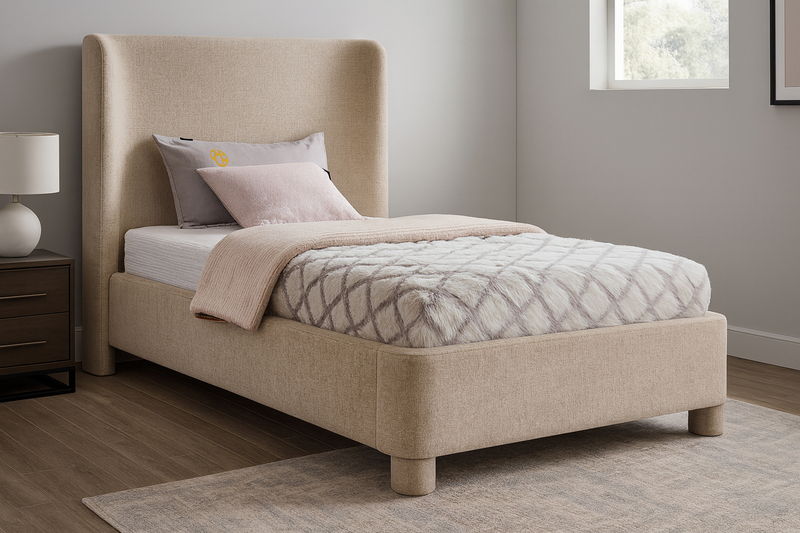 Penny - Chenille Fabric Bed